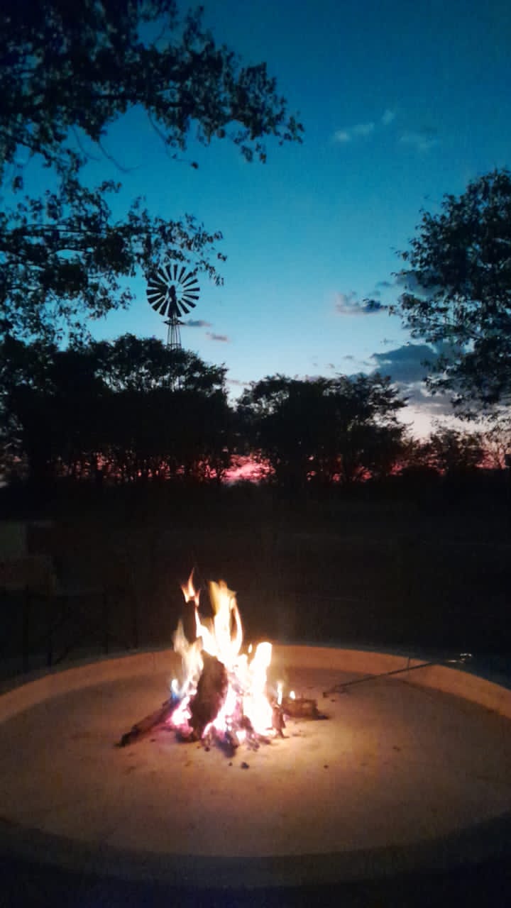 Campfire at Dusk